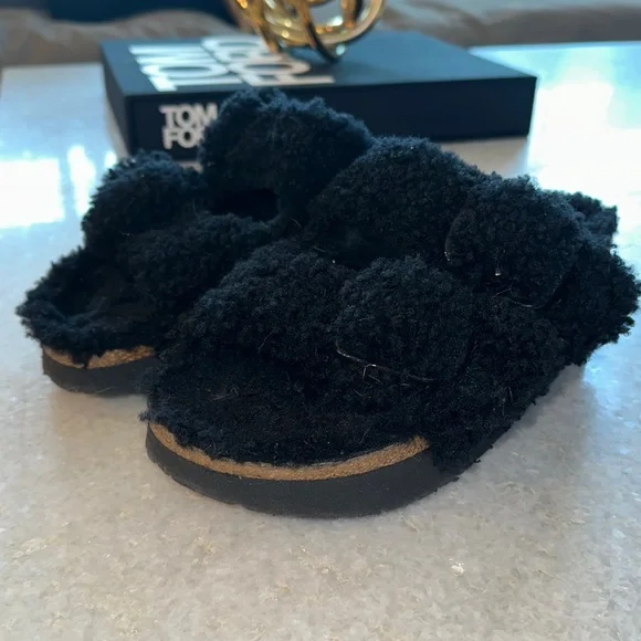 EXCELLENT CONDITION Birkenstock Papillio Teddy Arizona Sandals Sz 39 - Picture 1 of 6